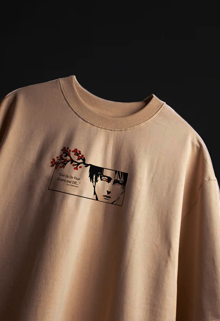 Levi Ackerman Oversized Tee