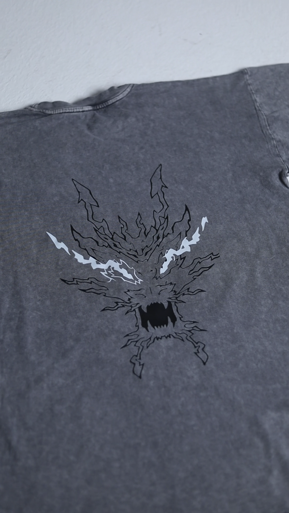 Zenitsu Premium Acid Washed Oversized Tee