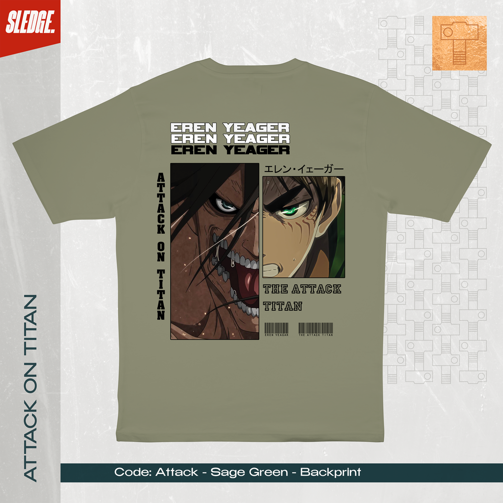 Attack on titan Eren Yeager Tee