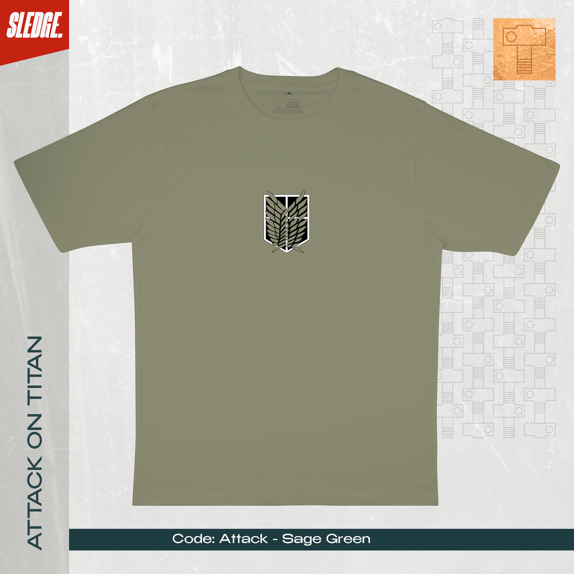 Attack on titan Eren Yeager Tee