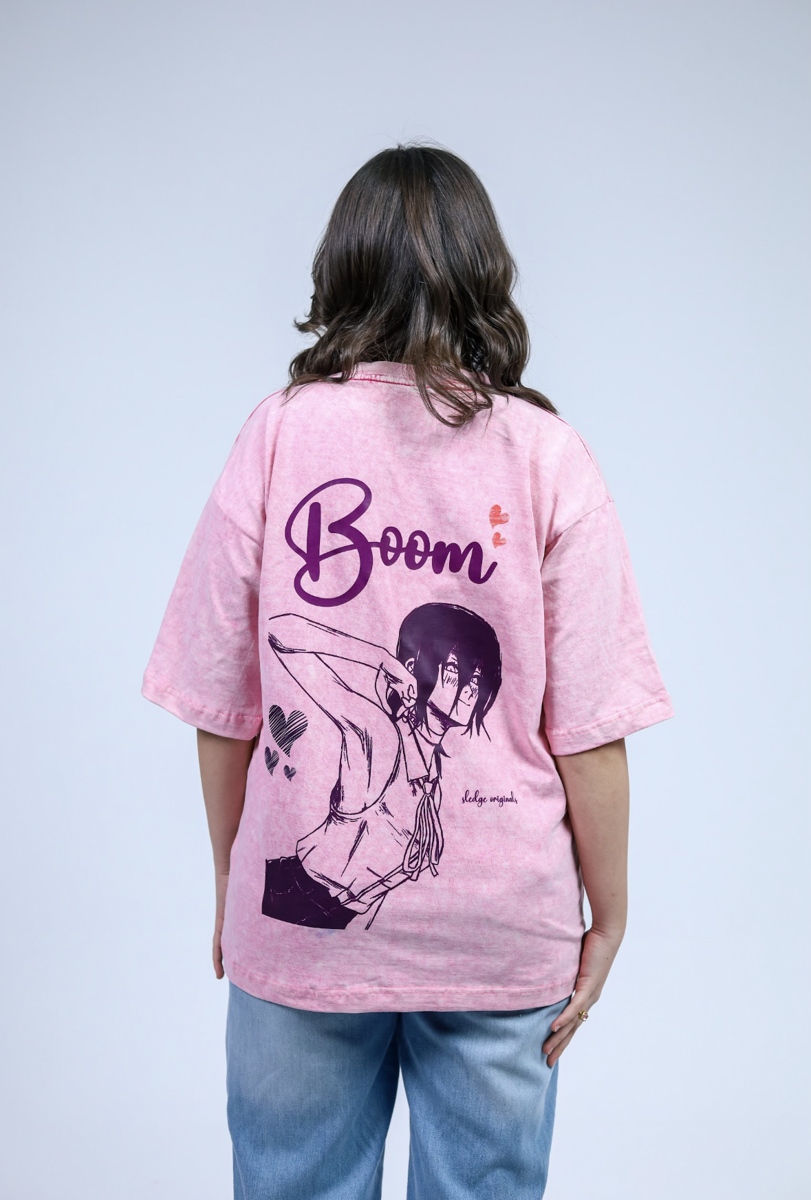 Reze Premium Acid Washed Oversized Tee