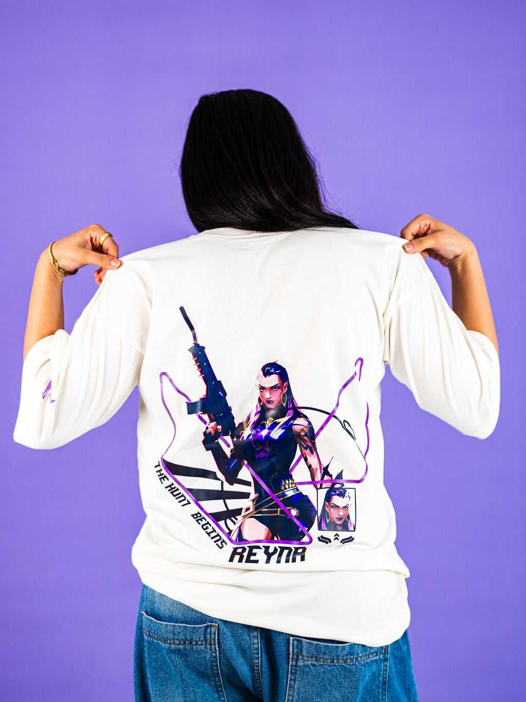 Reyna From Valorant oversized tee
