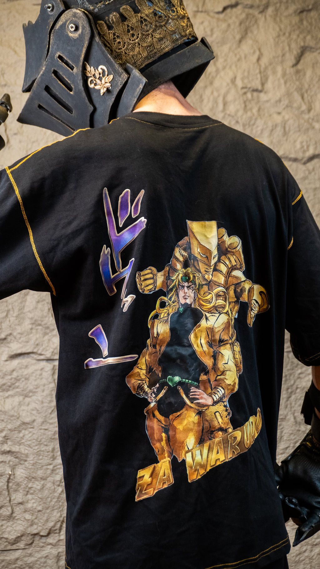 Dio “Za Warudo” oversized Premium Stitched Tee