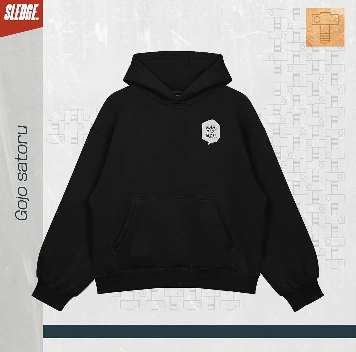Saturo Gojo Six Eyes Hoodie
