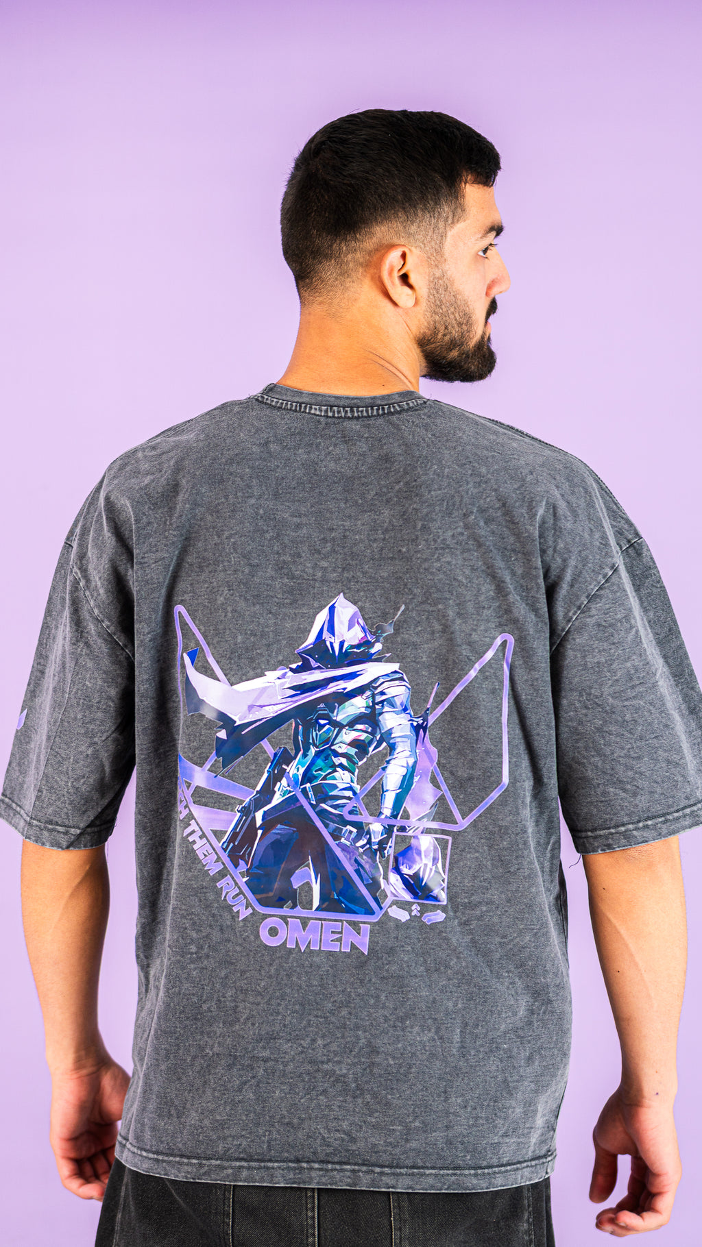 Omen Valorant agent oversized tee