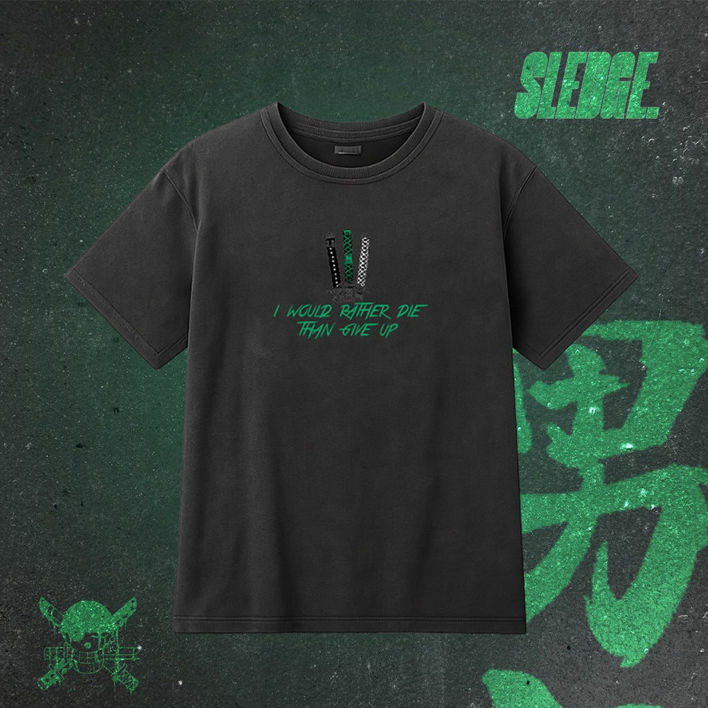 Zoro Acid washed oversized Tee