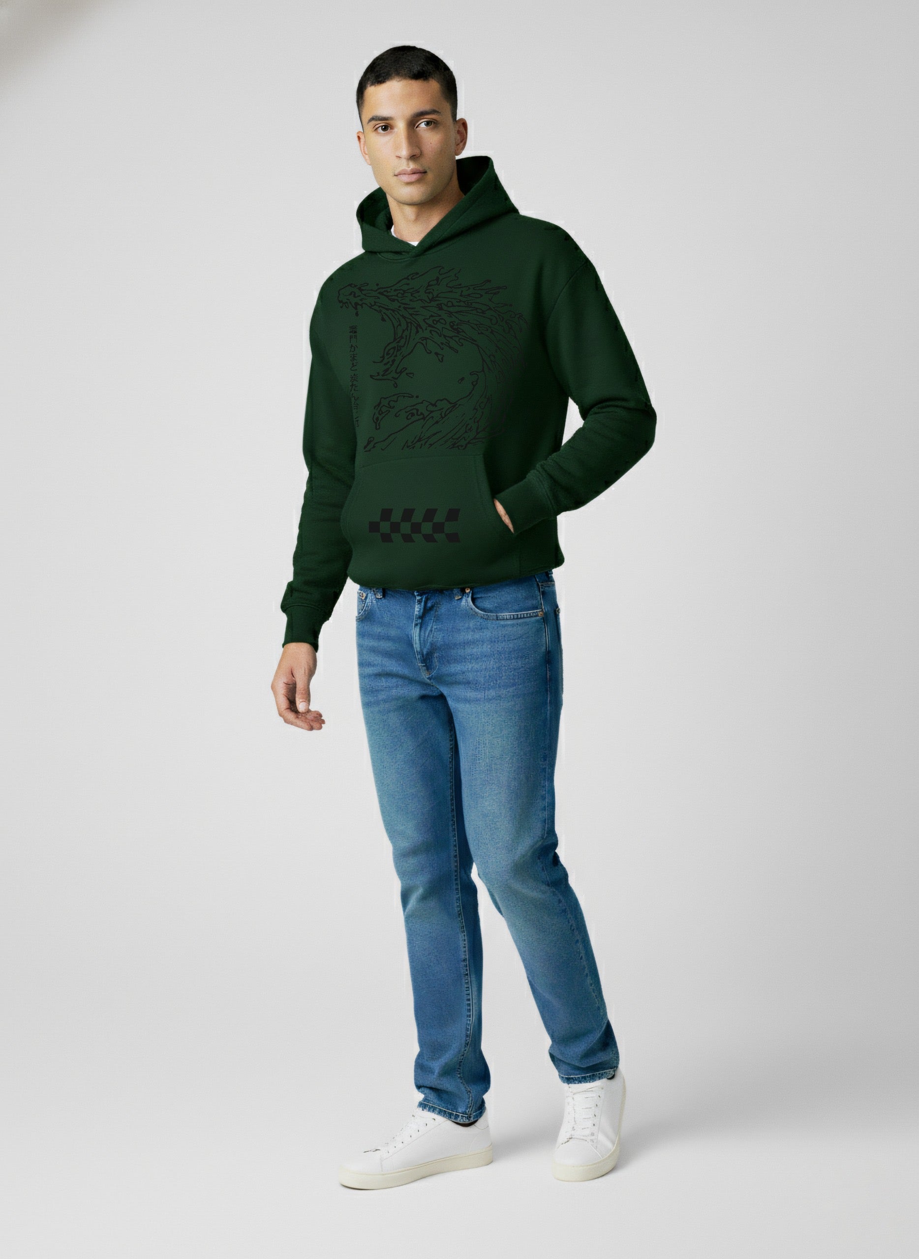 Kamado Tanjiro Sun Breathing Boxy Fit Hoodie