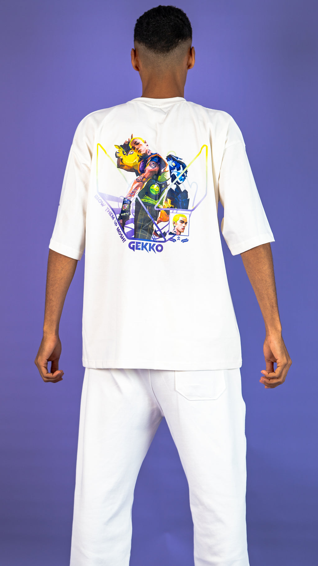 Gekko Valorant Agent oversized tee