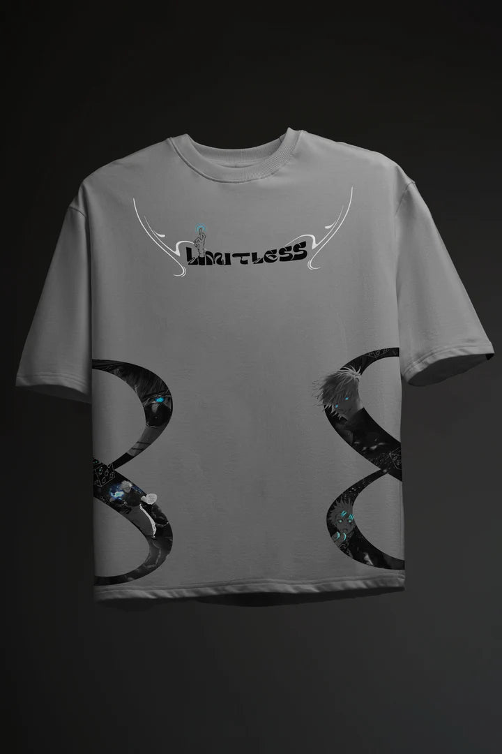 Saturo Gojo Limitless Premium Oversized T-shirt