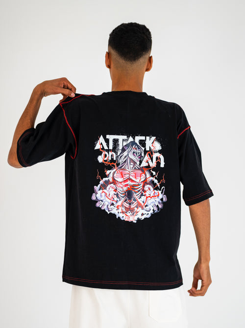 Attack on titan Eren Yeager rage tee