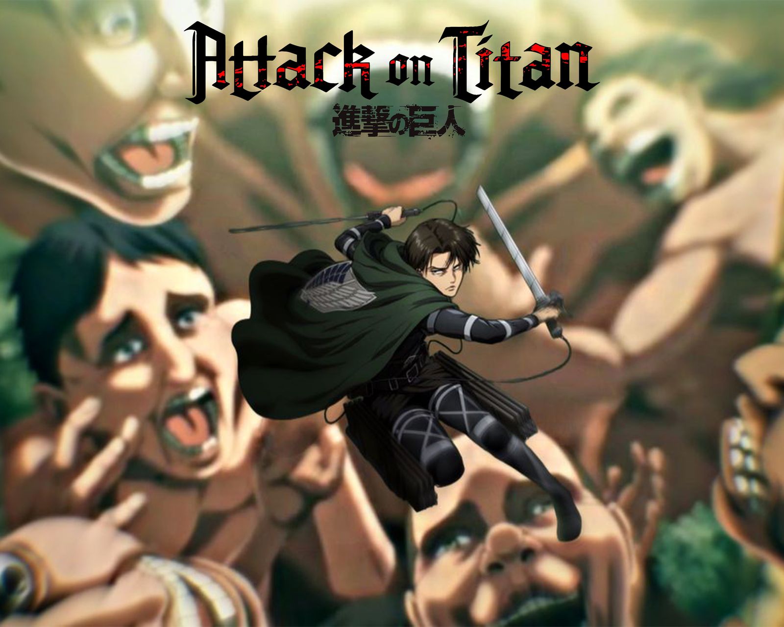 Levi Ackerman 48X32 poster