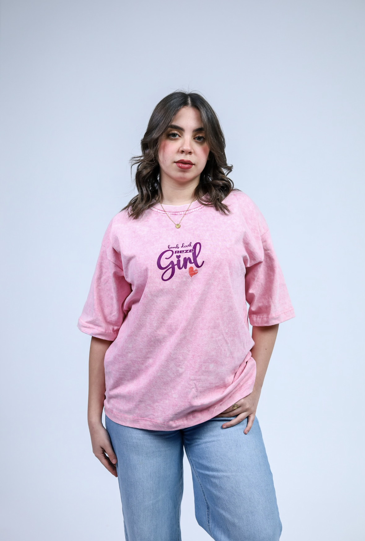 Reze Premium Acid Washed Oversized Tee