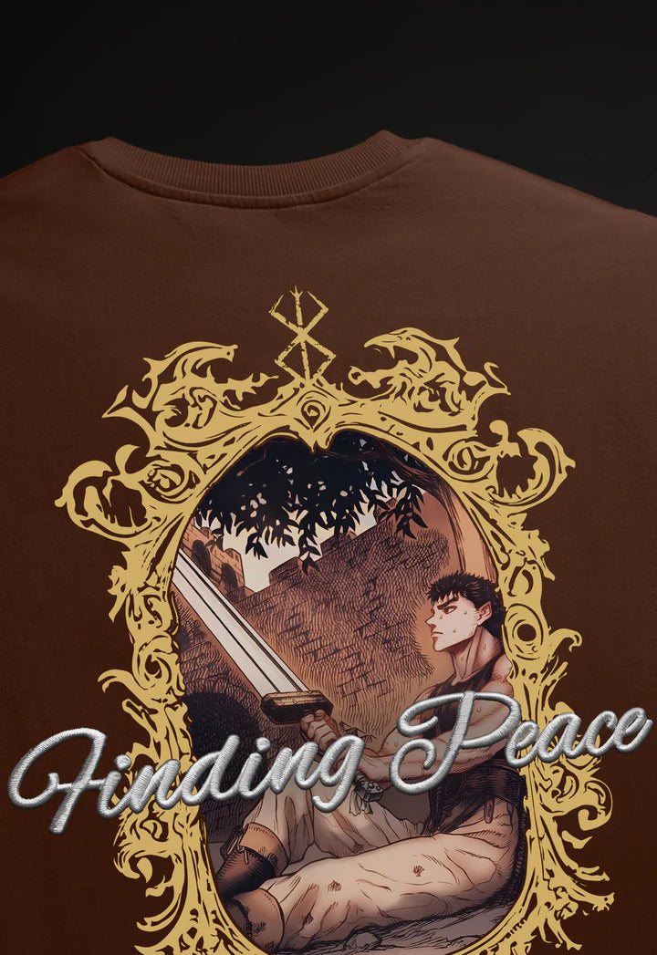 Berserk Guts Finding Peace Premium Tee