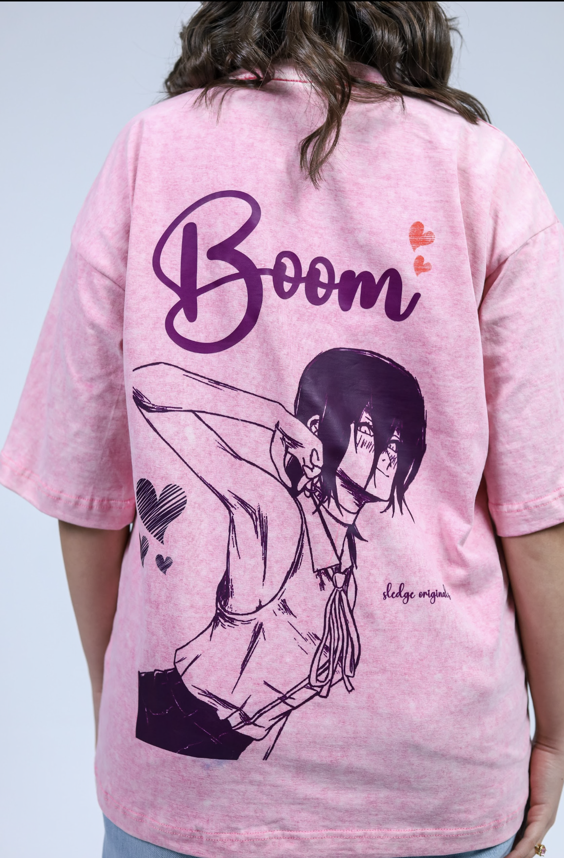Reze Premium Acid Washed Oversized Tee