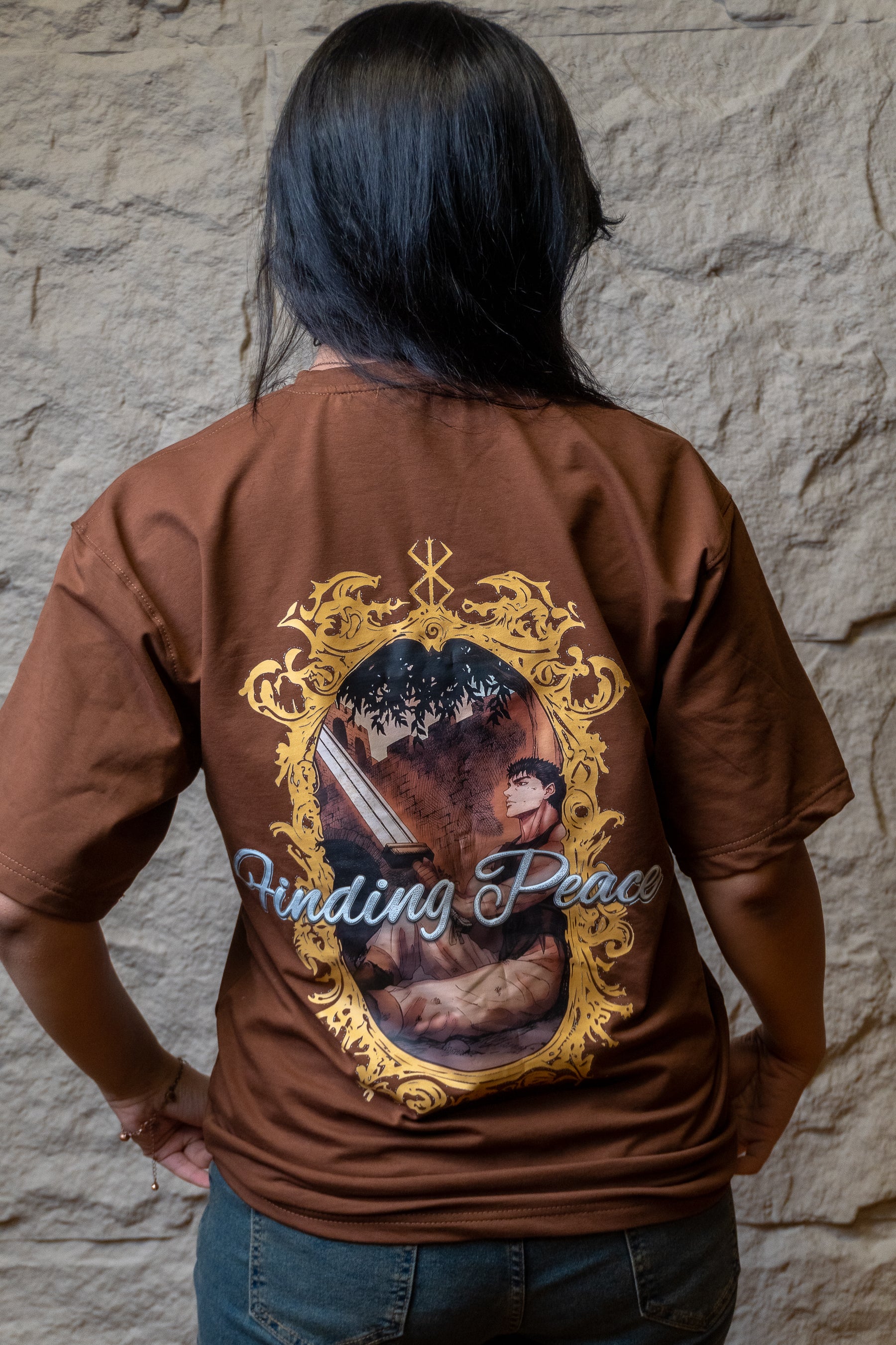 Berserk Guts Finding Peace Premium Tee