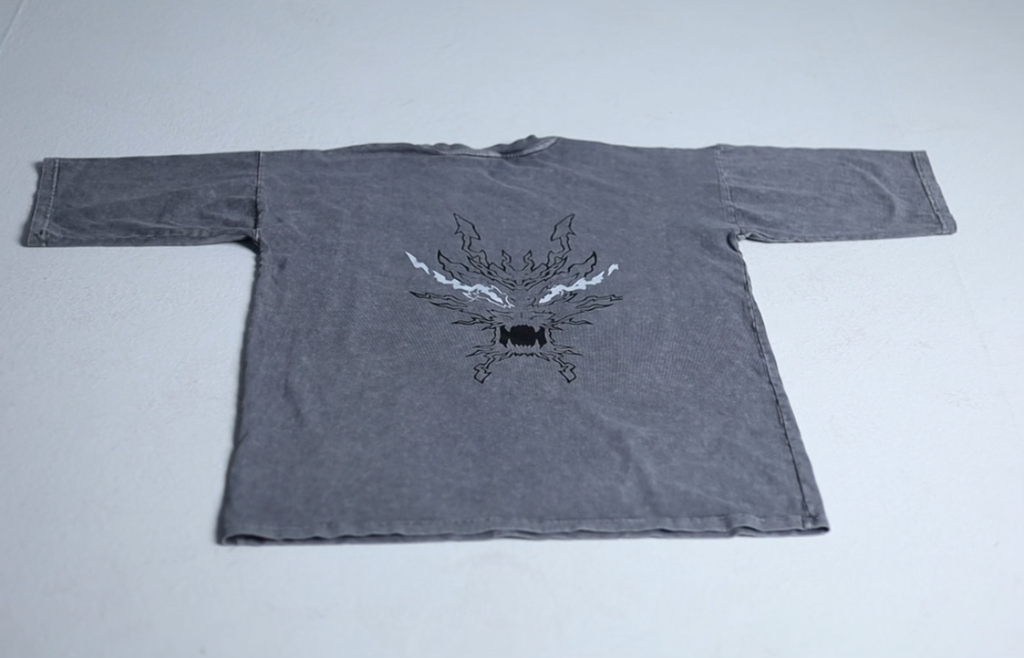 Zenitsu Premium Acid Washed Oversized Tee