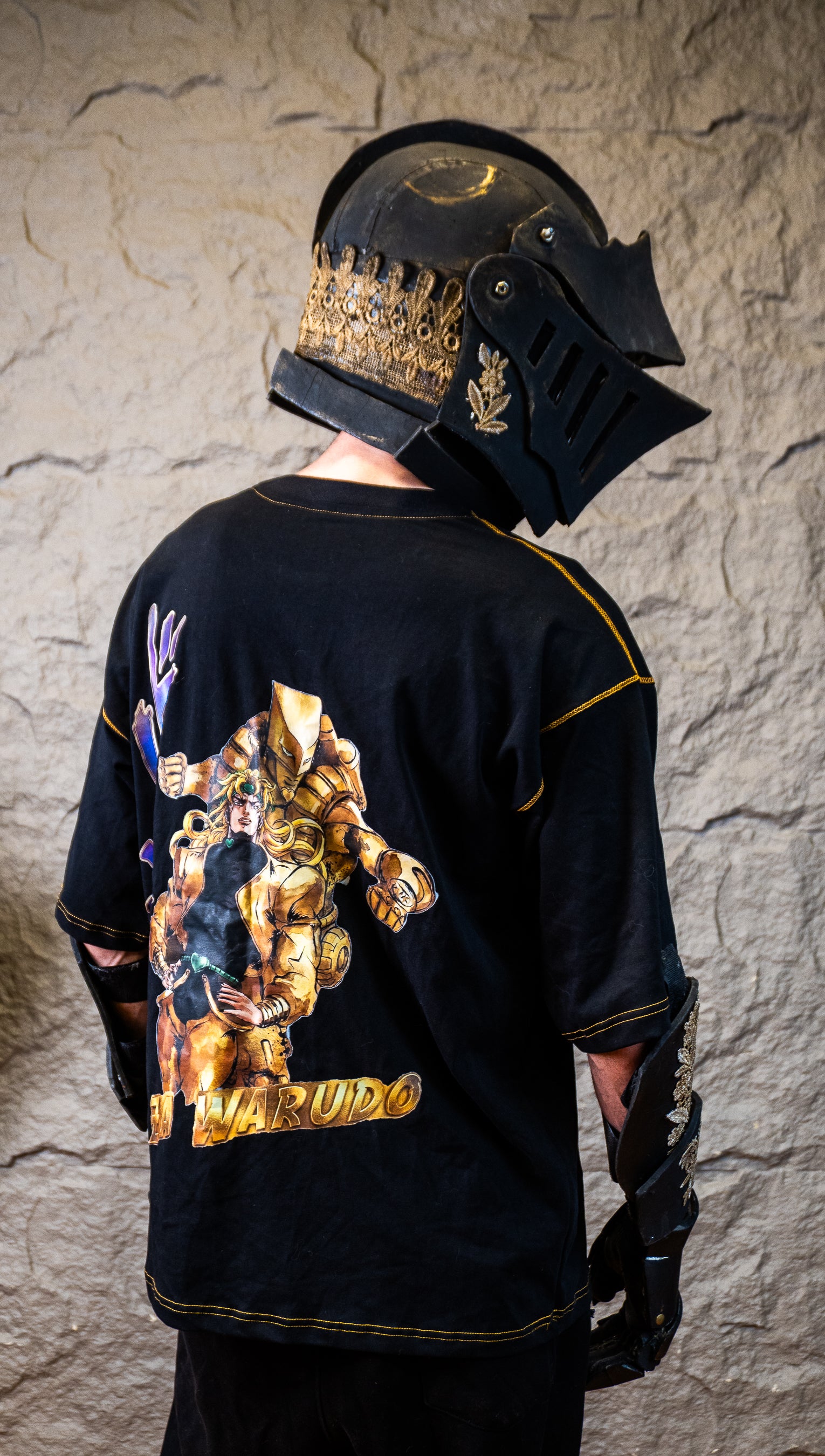 Dio “Za Warudo” oversized Premium Stitched Tee
