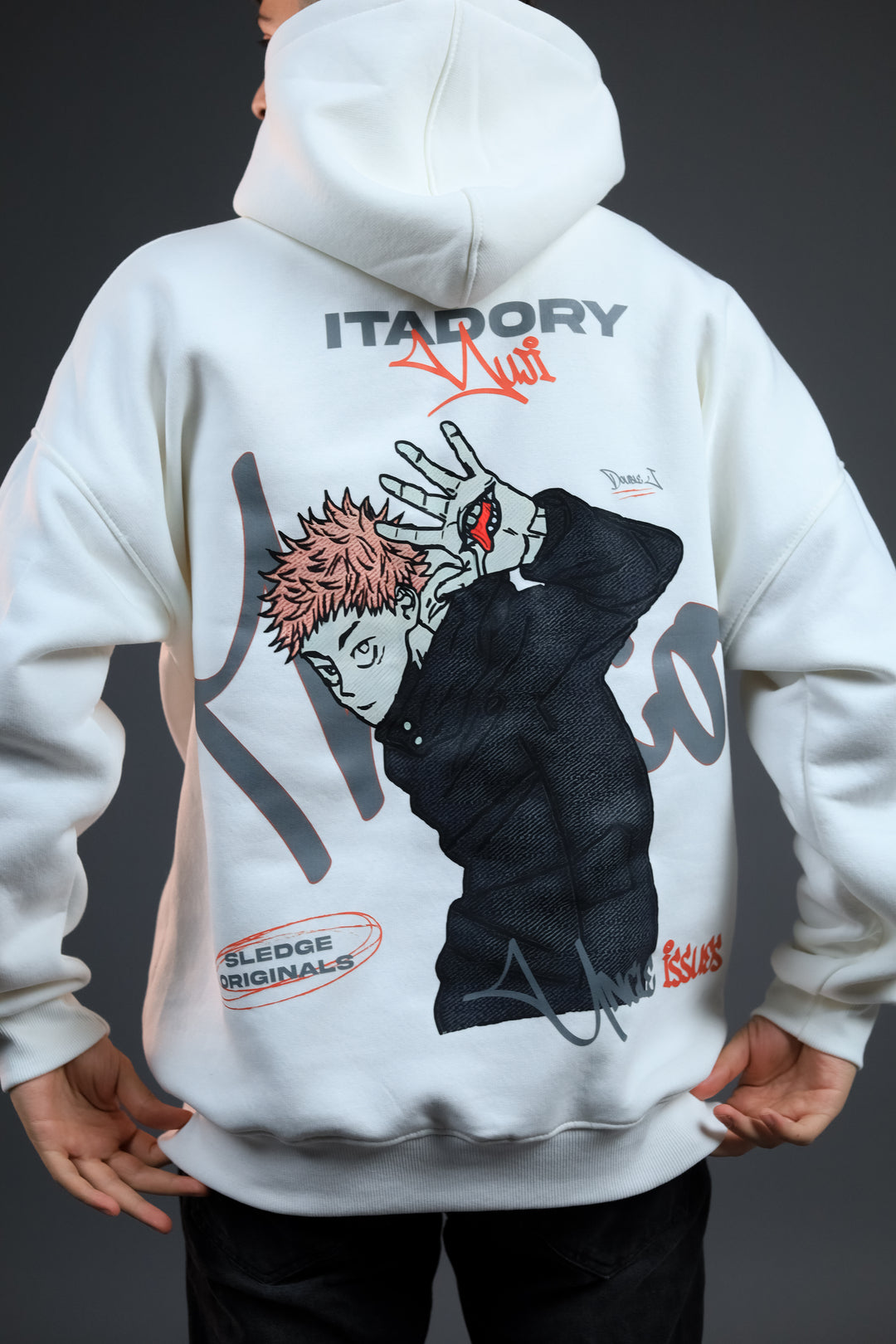 Itaduri Yuji Jujutsu Kaisen Premium Oversized Hoodie