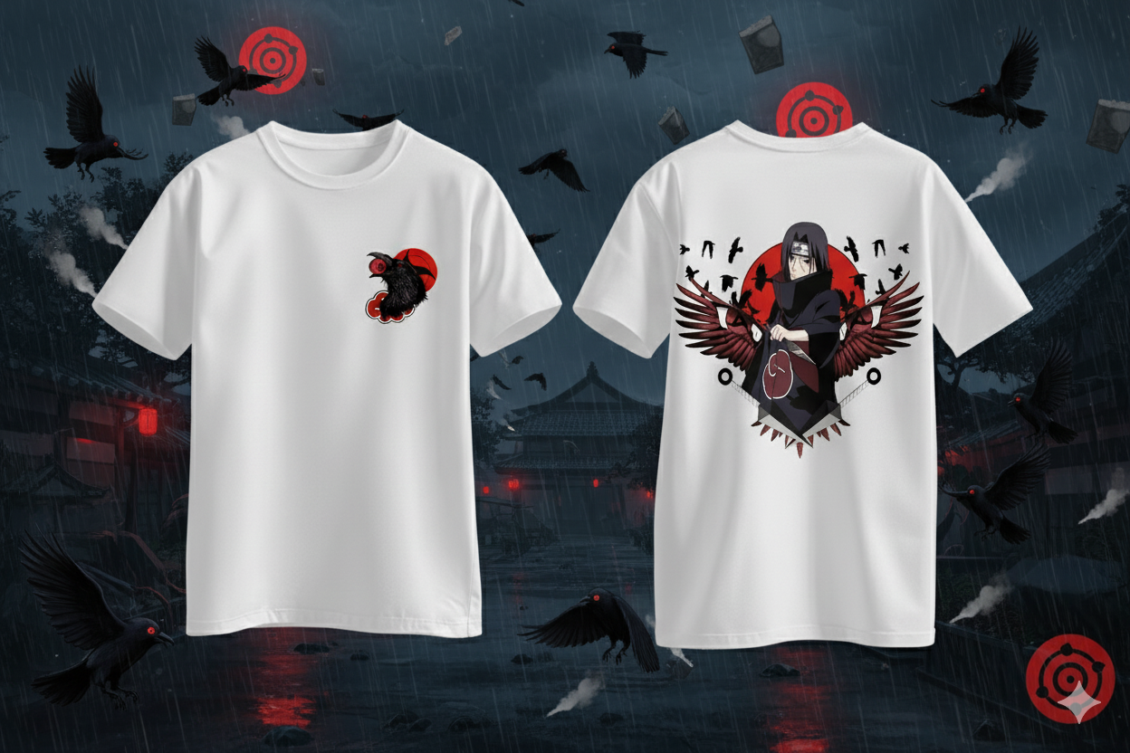 Itachi Uchiha oversized tee