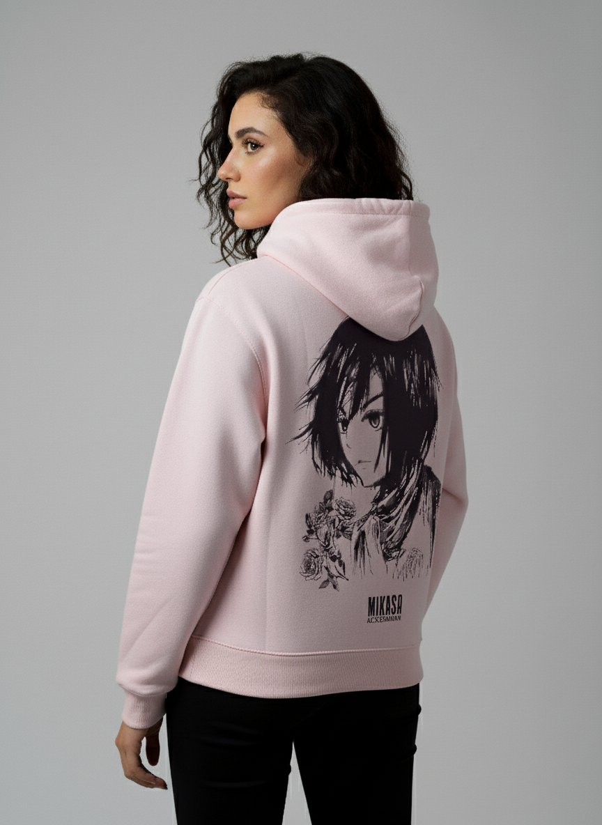 Mikasa Ackerman Boxy-Fit hoodie