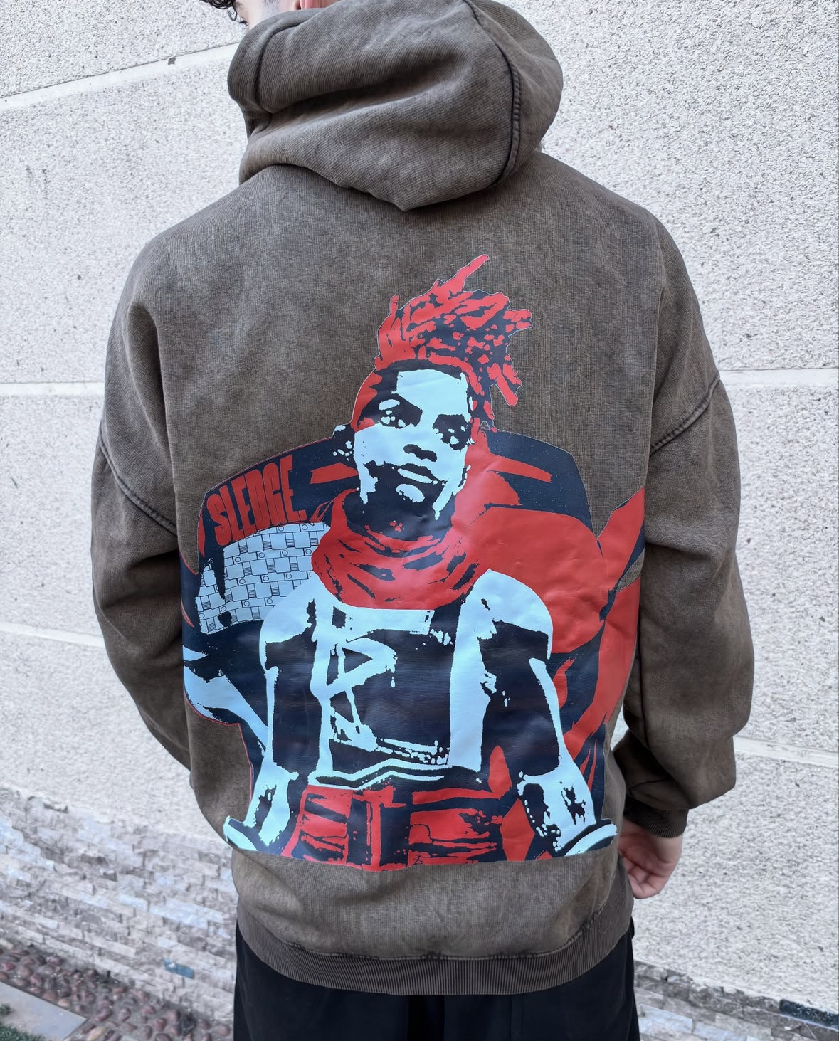 Ekko from Arcane Acid washed hoodie