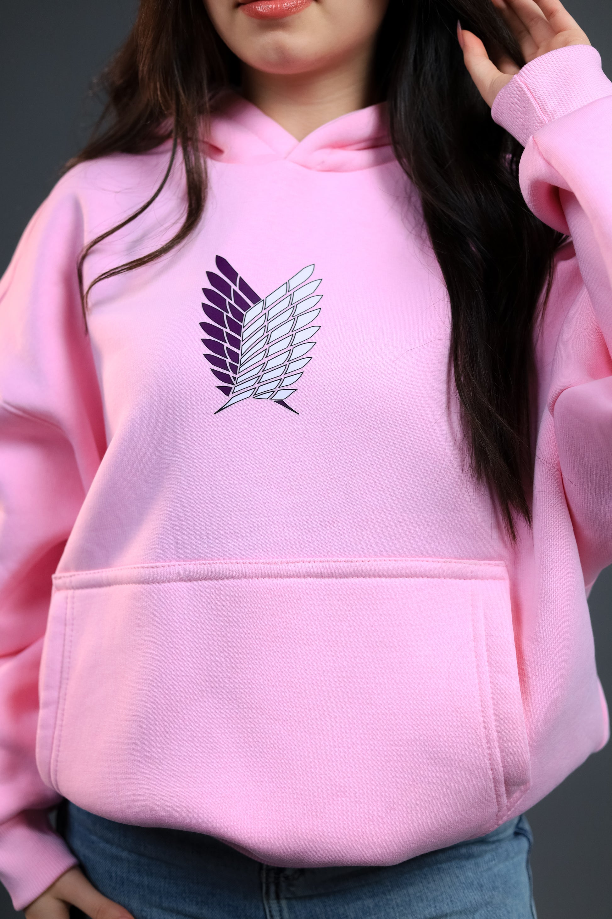 Mikasa Ackerman Boxy-Fit hoodie