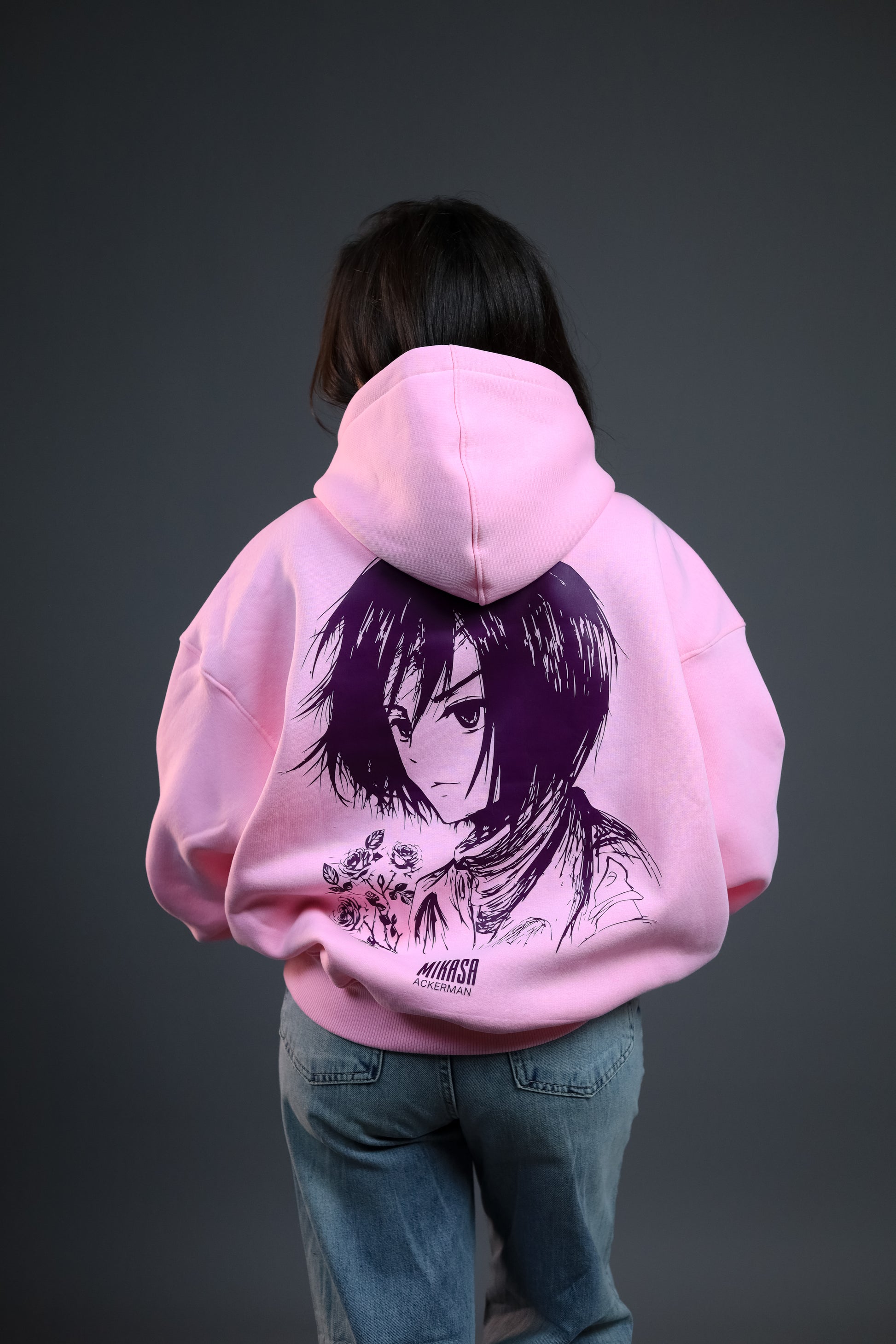 Mikasa Ackerman Boxy-Fit hoodie